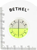 Circular Bubble Level Bullseye Degree Marked Surface Round Spirit Levels Measuring Tool