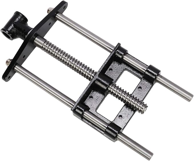 uyoyous 7 inch wood vise workbench Front Vise Woodworking Bench Vise Cast Aluminum Front Screw Vise Woodworking Front Vise