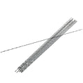 Scroll Saw Blade, 12 Pcs Spiral Scroll Saw Blades for Wood Metal Plastic Cutting Sawing Carve (#5)