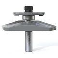 Professional Bevel Raised Panel with Back Cutter Router Bits 1/2 Inch Shank for Cove-Cut and Making Cabinet Door, 3-1/2 Inch Diameter, Used in Combination with Rail and Stile Router Bits
