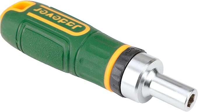 Multi-Bit Screwdriver, 28-Piece Ratcheting Screwdriver, Magnetic Bit Includes Slotted/Philips/Hex/Torx/Pozidriv