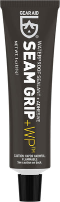 GEAR AID Seam Grip WP Waterproof Sealant and Adhesive for Jackets, Tents, Sleeping Pads and Outdoor Fabric | Repairs Rips, Seals Seams on Nylon, Canvas and Vinyl