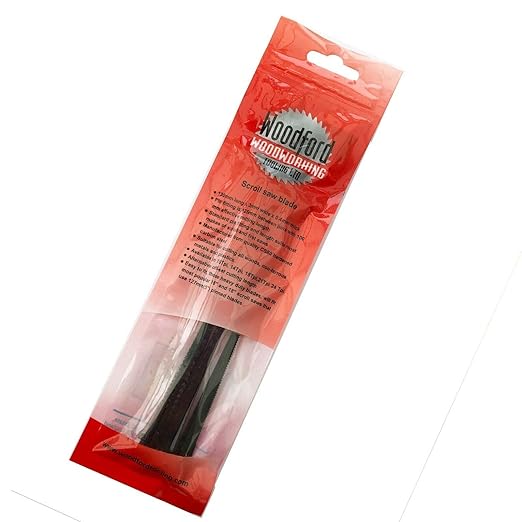 Scroll Saw Blades 10, 18, 21 TPI - Fits Skil SKL-80181 - Pinned Woodworking Sawblades (Pack of 36, 12 per TPI)