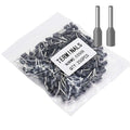 Fidioto 22AWG Wire Ferrules, 250pcs 22AWG Terminal Connector Kit, Crimp Terminal Connector Sleeves for Electric, Industrial, Chemical Industry, Power Control System, etc.