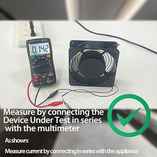 ZT-102L LCR Meter Inductance Tester Digital multimeter TRMS 6000 Counts accurately Measures Inductance Voltmeter Amp Meter ohmmetr Diodes Continuity Duty-Cycle Capacitance for Automotive