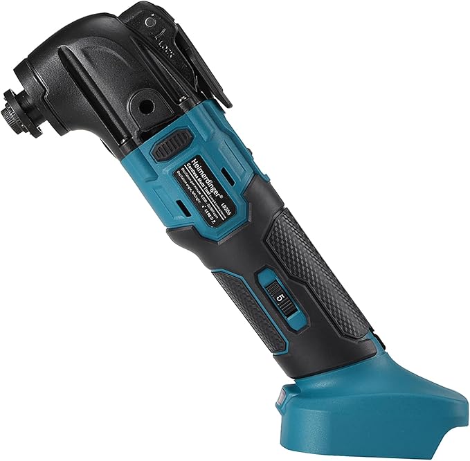 Cordless Oscillating Tool Compatible with Makita 18V Battery,Brushless-Motor Oscillating Multi-Tool with Auxiliary Handle for Scraping, Sanding,Cutting