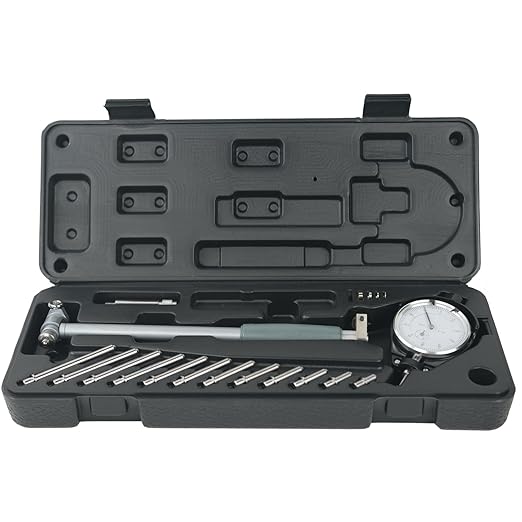 HDLNKAK Dial Indicator Bore Gauges 2"-6"/0.001", Extender Dial Bore Gauges, Cylinder Bore Gauges Measurement, Bore Gauge Set Ensuring Precision for Machinist