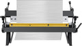 24 Inch Box and Pan Brake, Sheet Metal Bending Machine Industrial Floor Standing Metal Hand Brake W-2420A 20ga Mild Steel Plate Bend Tool for Metal Product