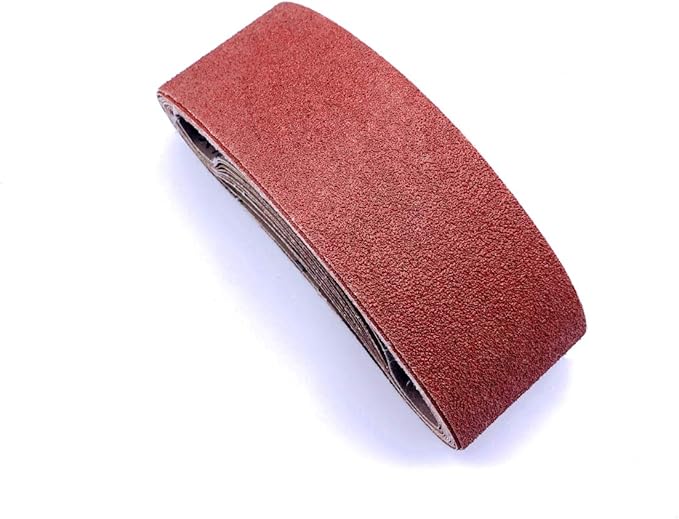 3 x 24 Inch Sanding Belts, 40 Grit Aluminum Oxide Belt Sander Sanding Belt, 3x24 Belt Sander Paper for Woodworking, 12 Pack (3x24In, 40 Grit)