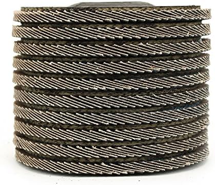 BHA Grinding and Sanding Flap Discs T27, 4-1/2" x 7/8", 120 Grit - 10 Pack