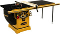 Powermatic ArmorGlide 10-Inch Table Saw, 50-Inch Rip, Extension Table, 5 HP, 230V 1Ph (Model PM2000T)