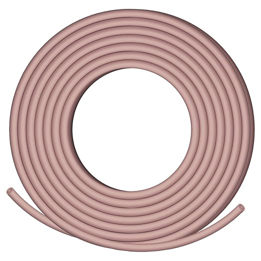 XHF 3/16 Inch 20Ft 3:1 Waterproof Heat Shrink Tubing Roll Marine Grade Adhesive Lined Heat Shrink Tube, Insulation Sealing Oil-Proof Wear-Resistant Brown