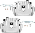 cciyu Front Left & Right Brake Calipers Assembly w/Bracket 18B5297 18B5296 2011 2012 2013 2014 2015 2016 2017 2018 For Dodge For Durango,2011 2012 2013 2014 2015 2016 2017 For Jeep For Grand Cherokee