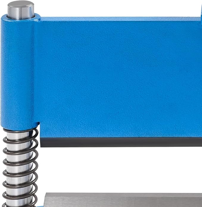 12inch Press Brake Attachment 12-20 Ton Heavy Duty Hydraulic Shop Presses Metal Bending Tool for Metal Sheets, Creating Complex Shapes, Blue