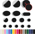 45PCS Nylon Repair Patch Self-Adhesive Pre-Cut Fabric Patch Down Jacket Repair Patches for Puffer Jackets Tenacious Tape Polyester Waterproof Lightweight Tent Repair Patch for Clothes Bag（Black）