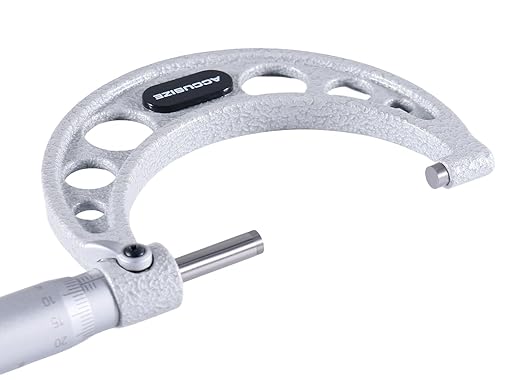 Accusize Industrial Tools 50-75mm by 0.01mm Ultra-Precision Outside Micrometer, EG00-0075