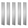 5 Pack 1084 Steel for Knife Making - 12"x1.5"x1/8" 1084 Steel Flat Stock Knife Blanks for Knife Making DIY