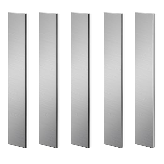 5 Pack 1084 Steel for Knife Making - 12"x1.5"x1/8" 1084 Steel Flat Stock Knife Blanks for Knife Making DIY