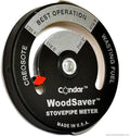 Condar Stove Pipe Thermometer – Magnetic Temperature Gauge for Wood Stove Flue Pipes, Monitors Heat Range & Creosote