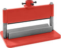 12" Press Brake Attachment for 12&20 Ton Hydraulic Press, 3/16" Bending Thickness Press Brake Attachment, Heavy-Duty Metal Bending Accessories for Metal Sheet Bending Forming Shapes (Red)