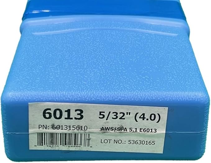 6013 Welding Rod 5/32", E6013 Stick Welding Electrodes 5Lbs with Soft Steady Arc E6013 5/32" (5/32" 5 Pound Box) E6013-532-5