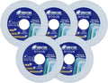 SHDIATOOL Diamond Glass Cutting Disc 4-Inch Saw Blade, Ultra-Thin Cut Off Wheel for Tile Ceramic Porcelain Marble 100mm (5 of Pack)