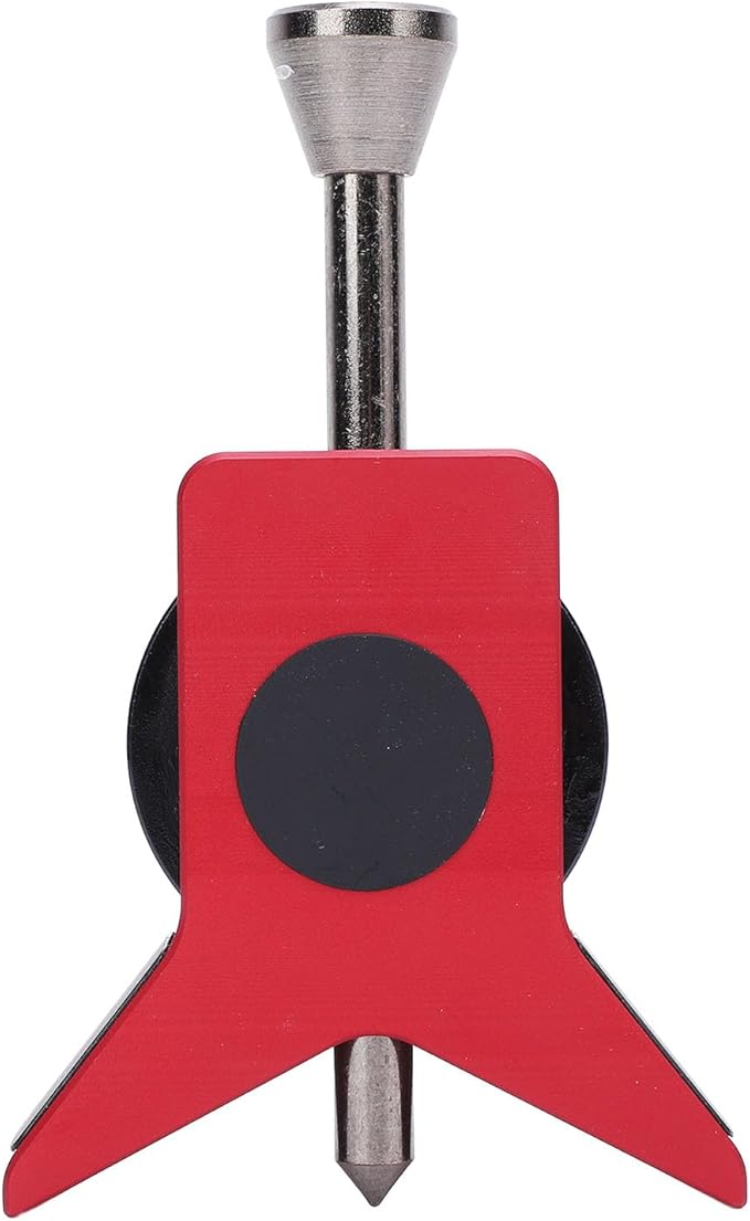 Pipe Center Finder, Pipe Marker Centering Tool, Pipefitter Tools with Magnetic Centering Head, Y Shaped, Pipe Fitting Tools with Adjustable Scale Bubble Level Protractor