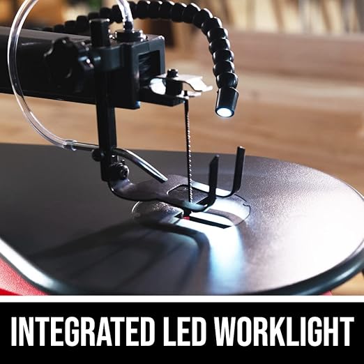SKIL 1.2 Amp 16 in. Variable Speed Scroll Saw with LED Work Light for Woodworking - SS9503-00
