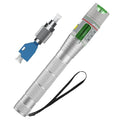 100KM Visual Fault Locator for Fiber Optic Cables, High-Power VFL Tester with FC/ST/SC/LC Support, Long-Range Fault Finder & Light Pen Tool for FTTH, Telecom, Datacenters, OTDR, Industrial Networks
