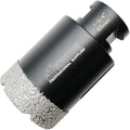 SHDIATOOL 1-3/4 Inch Diamond Core Drill Bit for Porcelain, Ceramic Tile, Marble, Brick – Vacuum Brazed Hole Saw, 45mm, 5/8-11 Thread, Wet/Dry Drilling