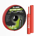 Heat Shrink Tubing 50 Feet Roll, 3:1 Ratio Adhesive Lined Marine Grade Shrink Wrap Tubing,Industrial Heat Shrink Tube Electrical (1, Red, 50ft-Dia-1/2")