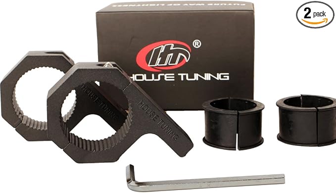 Clamps 2.25 inch -Pack 2, 2 1/4 inch Roll Bar Bracket,Led Light Clamp Mounting Brackets,Tube Light Mount (2.25" Clamp - Pack 2)