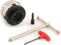 HTC100, 4" Four Jaw Woodturning Chuck Kit, with 3/4"x 16 TPI Insert and Dovetail Jaws, for Wood Lathes