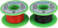 BNTECHGO 20 Gauge Silicone Wire Spool red 50ft and Black 50ft Flexible 20 AWG Stranded Tinned Copper Wire