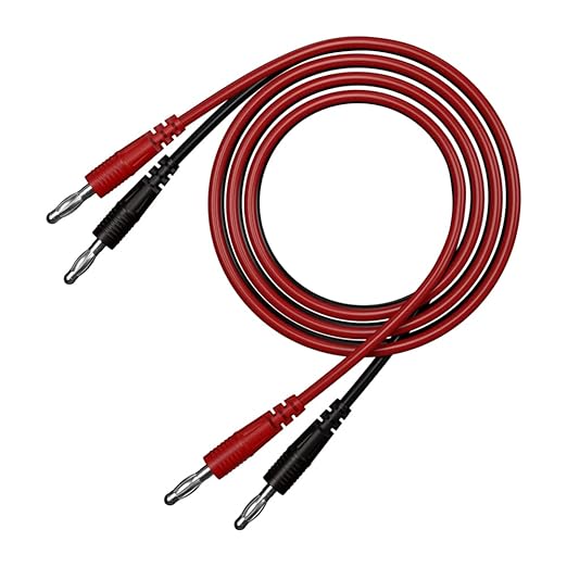 6pcs 4mm Banana PlugTest Leads Kit Digital Electrical Test Probes Back Probe Set Fully Insulated Alligator Clips0079