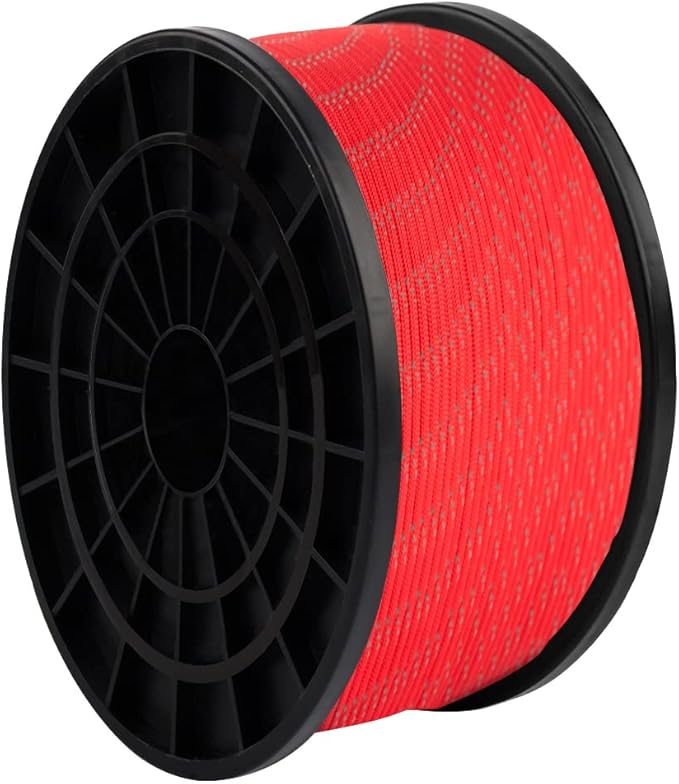 HERCULES Type III Paracord 550 Paracord Rope Parachute Cord, 250' Reflective for Survival Rope, Survival Cord