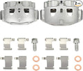 SCITOO 18B5303 18B5302 Disc Brake Calipers Assembly with Bracket Fit For Chevrolet Silverado 2500 HD/Silverado 3500 HD/Suburban 3500 HD,For GMC Sierra 2500 HD/Sierra 3500 HD