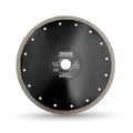 DT-DIATOOL Diamond Tile Blade 9 Inch Diamond Turbo X Mesh Rim Segement Circular Saw Blade for Procelain Ceramic Stoneware Marble Granite Fits 5/8"-7/8" Arbor