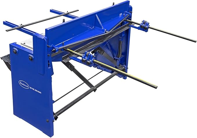 Eastwood 52 Inch Stomp Shear Machine | Industrial Grade Manual Operated Metal Fabrication Stomp Shear Sheet Cutter up to 14 Gauge | Equipped with T10A Tool Steel Ultra Sharp Cutting Blades