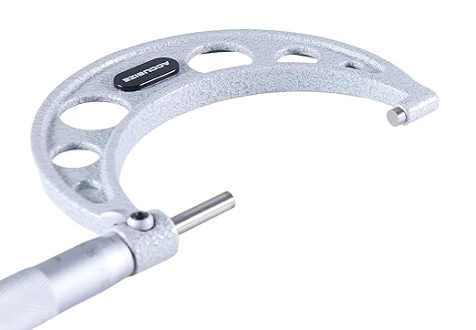 Accusize Industrial Tools 75-100mm by 0.01mm Ultra-Precision Outside Micrometer, EG00-0100