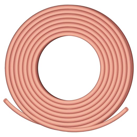 XHF 3/8 Inch 20Ft 3:1 Waterproof Heat Shrink Tubing Roll Marine Grade Adhesive Lined Heat Shrink Tube, Insulation Sealing Oil-Proof Wear-Resistant Orange
