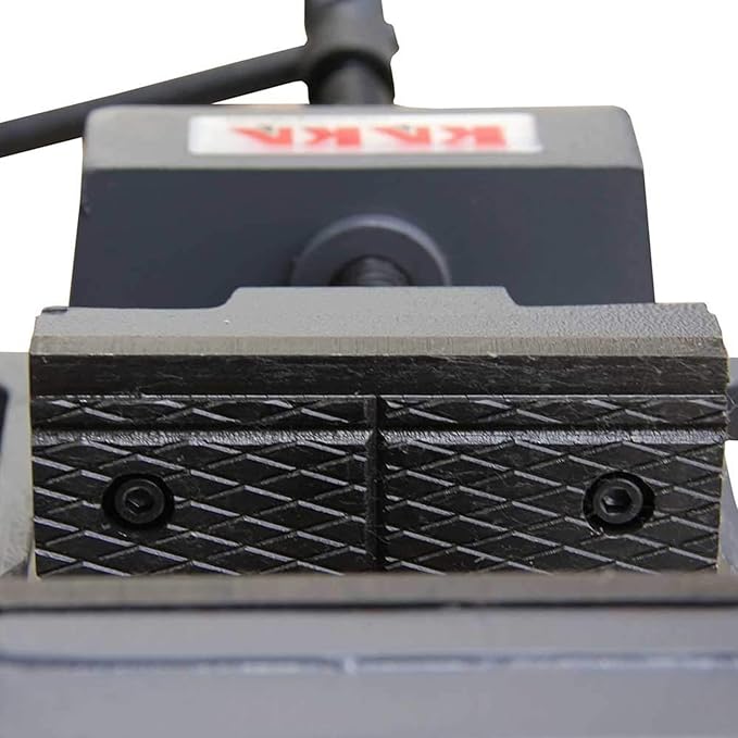 KAKA INDUSTRIAL Drill Press Clamping Vice,Precise Drilling Press Vise (BSM-125)