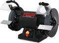 BUCKTOOL 1.0 HP 8 Inch High Speed Bench Grinder, 3590 RPM Table Grinder with 8.0A Motor, High Precision Wobble-free Wheel Grinder, TDS-200HD