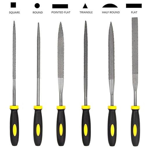 Wood Rasp File Kit - 12 Assorted Small Metal Needle Files Set with Bristle Brush and Hand Strap Carrying Case (Rasps included 2 Sizes of Flat, Pointed Flat, Round, Half Round, Square, Triangle)