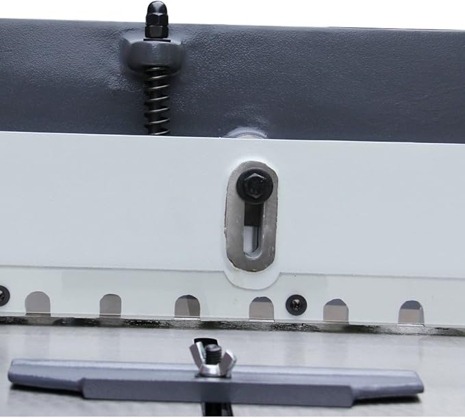 KAKA INDUSTRIAL Stomp Shear Machine - 52-Inch Heavy Duty Sheet Metal Shears for Cutting 16 Gauge Steel, 14-gauge Aluminum and Copper,Q01-5216 Foot Pedal Operated