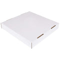 AVIDITI 40 or 50 Gallon Corrugated Cardboard Trash Can and Recycling Bin Lids (10-Pack) 18"L x 18"W x 3"H, White, Reusable and Disposable Garbage Lid for Parties and Outdoor Events