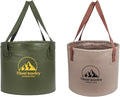 Durable Multifunctional Portable Folding Bucket Water Supplies for Outdoor Garden Camping Fishing Car Wash Space Saving (20l-20L, Grey)