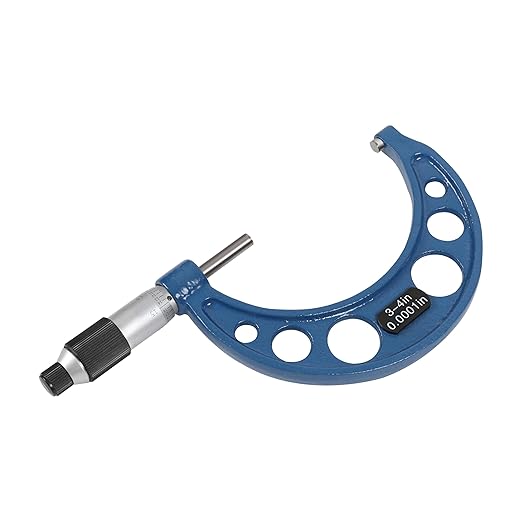 HFS(R) 3-4" Range Outside Micrometer - Ultra-High Precision, 0.0001" Graduation