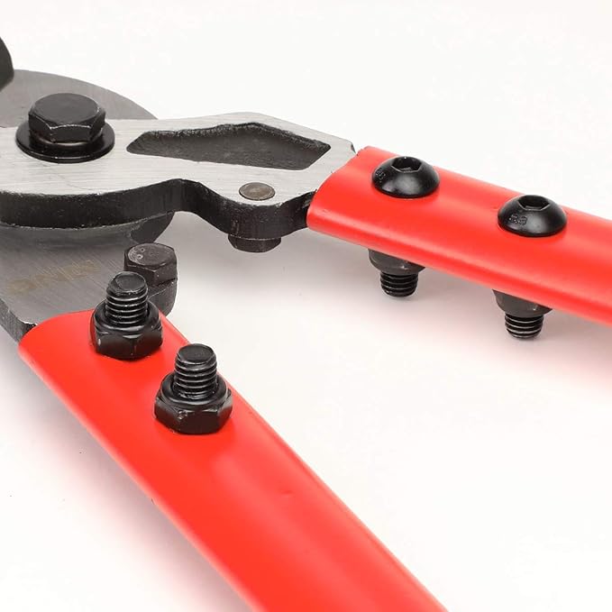 DNA Motoring TOOLS-00118 Cable Cutter - 23 in., Heavy Duty Wire Cutting Tool w/Smooth Mating Jaws, Rubber Handles