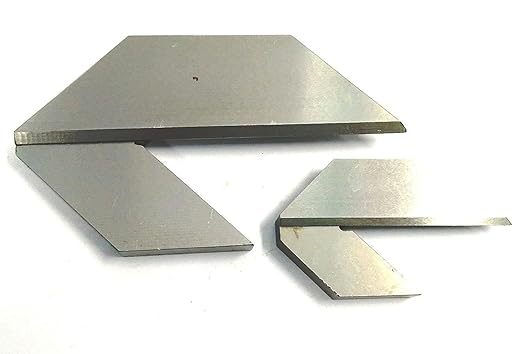 Buyohlic Center Centre Square Finder- Center Squares/Finders-Finds Center of Round Bar (Set of Both)